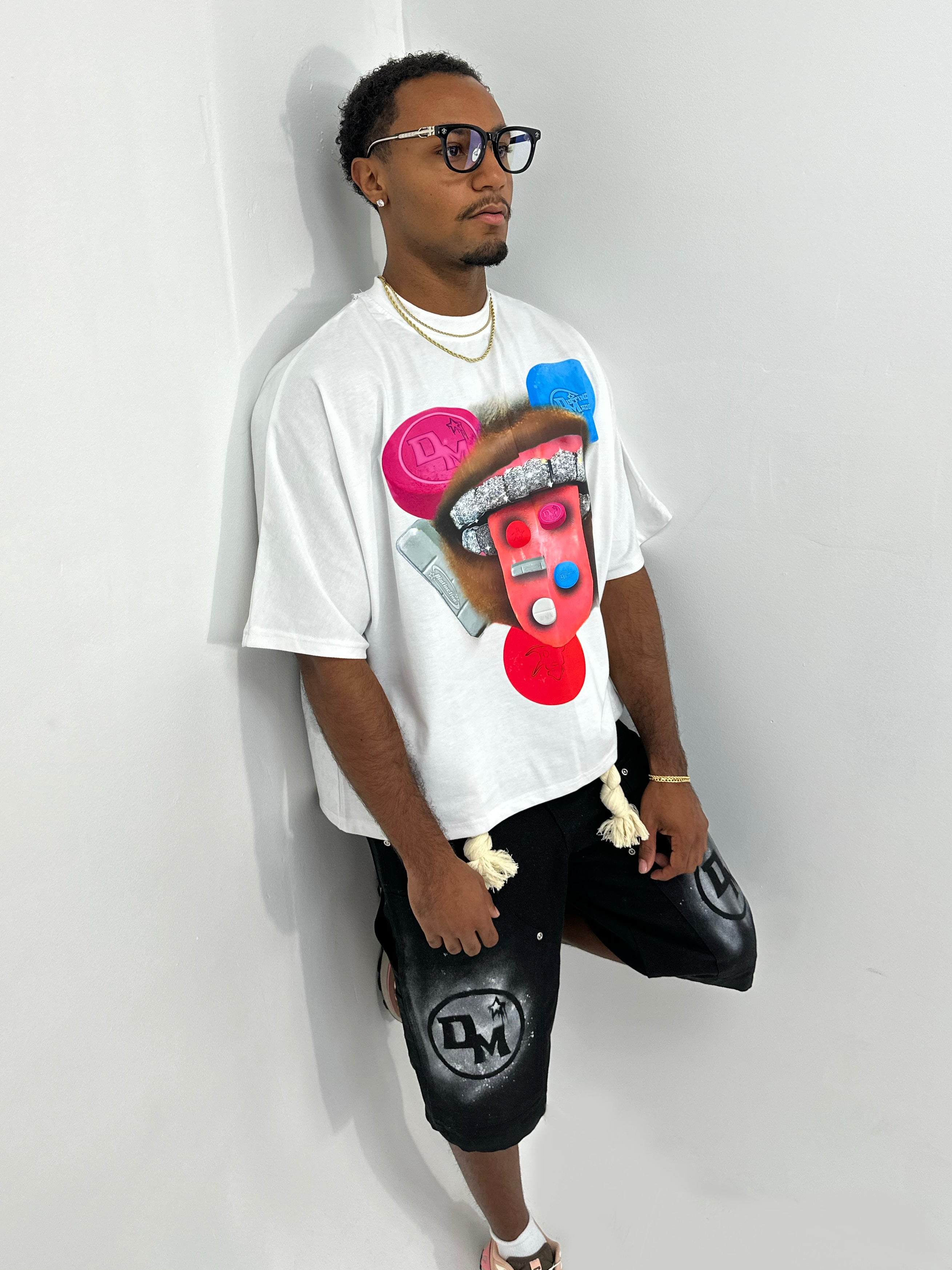"High Off Fashion" Cropped Tshirt
